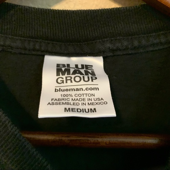 Vintage Blue Man Group Long Sleeve T-shirt - Picture 3 of 3